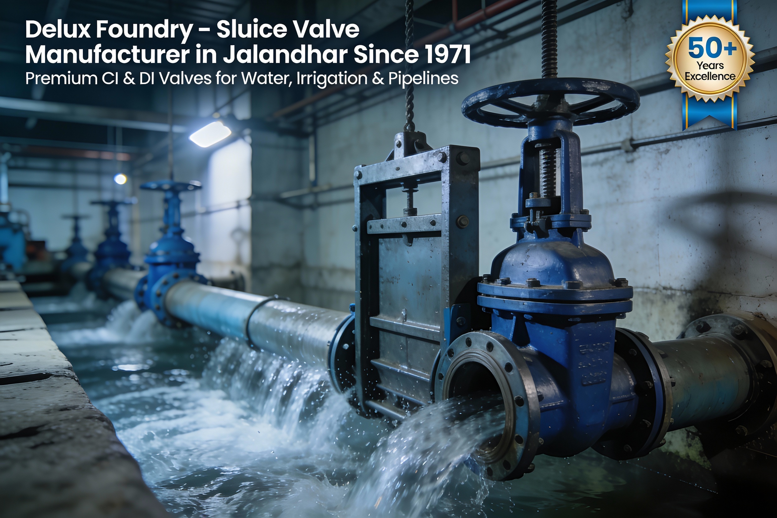 Sluice Valve Gate Manufacturer from Jalandhar