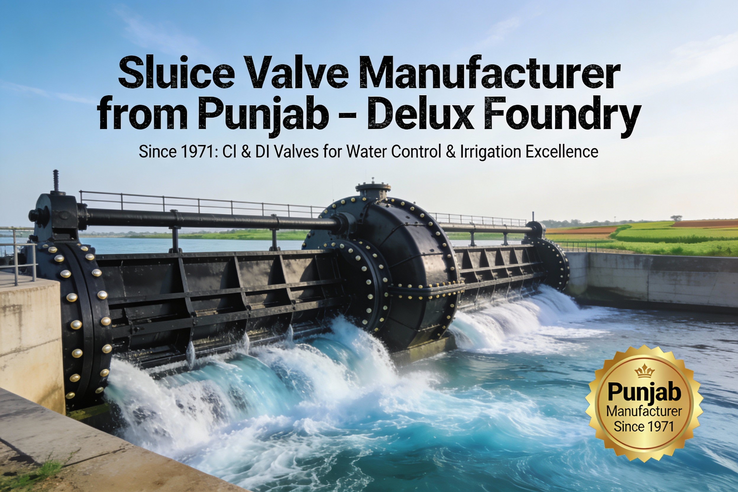 Sluice Valve Gate Manufacturer from Punjab